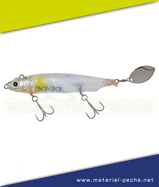 Leurre Quantum Spin Jig UV Active 28g Firetiger
