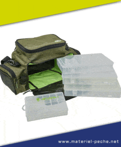 Gunki Overtake Box Bag-Front Stripes